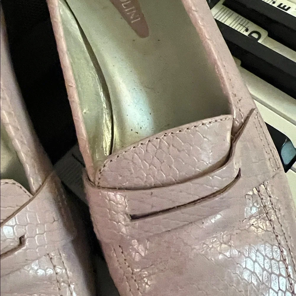 Enzo Angiolini Rose Pink Loafers - Picture 4 of 10